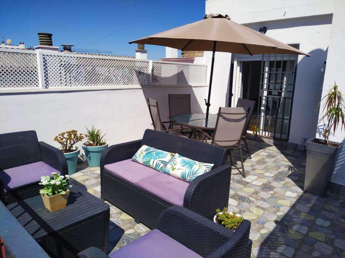 Ferienwohnung Charming Terrace - Sunny Chill Out Terrace Sevilla Exterior foto