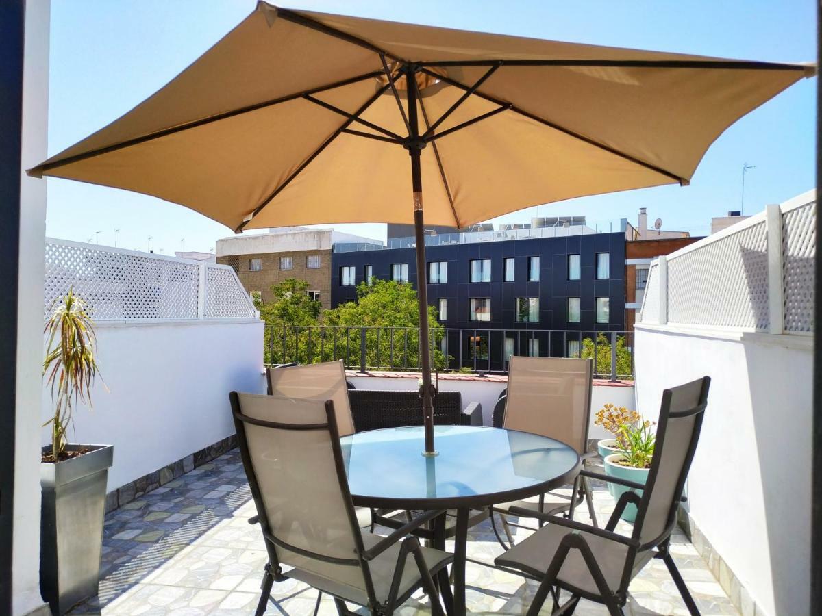 Ferienwohnung Charming Terrace - Sunny Chill Out Terrace Sevilla Exterior foto