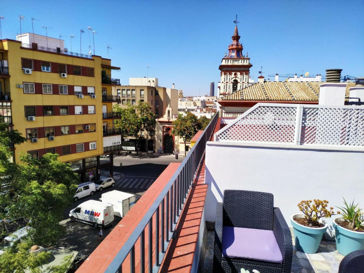 Ferienwohnung Charming Terrace - Sunny Chill Out Terrace Sevilla Exterior foto