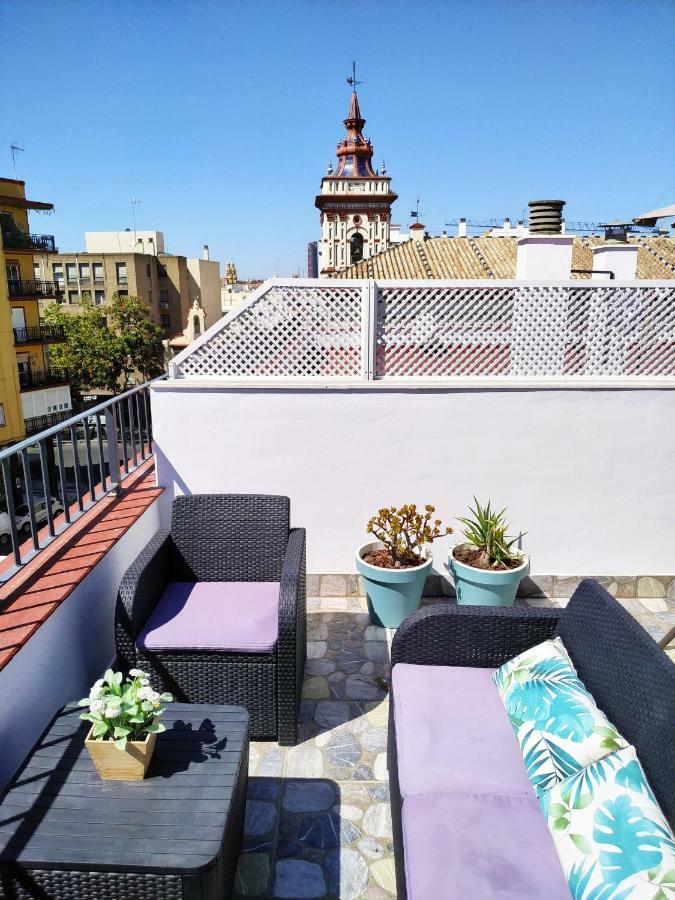 Ferienwohnung Charming Terrace - Sunny Chill Out Terrace Sevilla Exterior foto